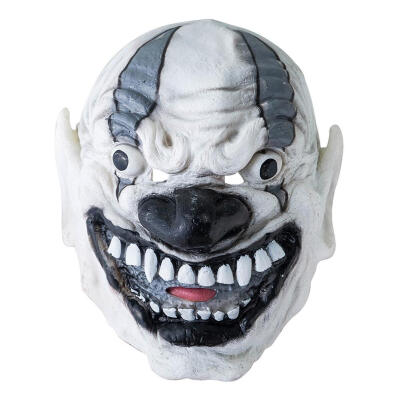 

Festival Halloween White Face Mask Costume Club Party Funny Cosplay Props