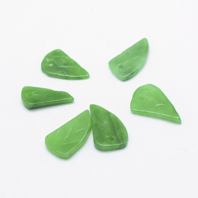 

Natural Jade Pendants Dyed Sector 14145x79x2mm Hole 1mm
