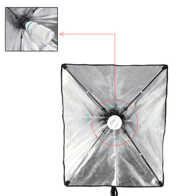 

Photography Softbox Lighting Kit with Studio Background Stand Black White Green Backdrop 125W Light Bulbs Single-capped Softbox Li