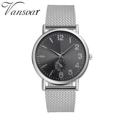 

Vansvar Wrist Watches Fashion Brand Golden Women s Watches Quartz Luxury Femeal Clock Watch Reloj Mujer 533