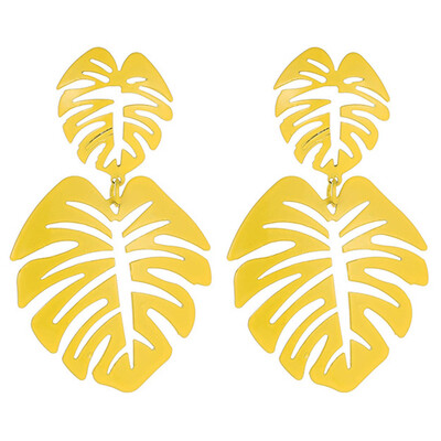 

Acrylic Earrings for Women Drop Dangle Leaf Earrings Resin Minimalist Bohemian Statement Jewelry