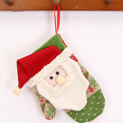 

Tailored Christmas gifts Candy Beads Christmas Santa Claus Snowman Gloves Decorations