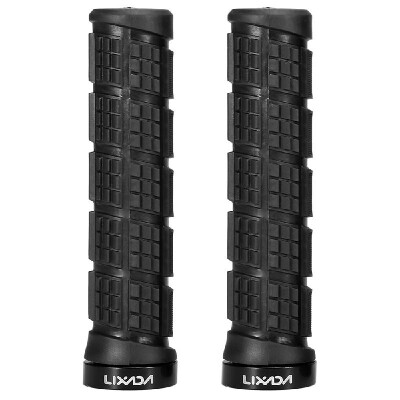 

Lixada 2PCS Bike Handlebar Grips Anti-skid Lock-on Cycling Grips MTB Road Bike End Grips