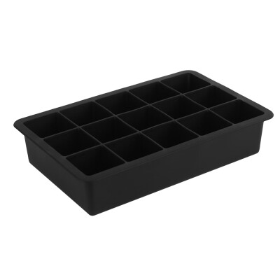 

Greensen 15-Cavity Silicone Ice Cube Tray Ice Cubes Mold Ice Maker Chocolate Cake Mold BlackIce Cube Mold Ice Cube Tray