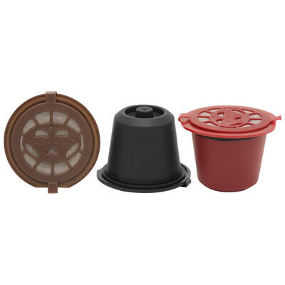 

3pcs Refillable Reusable Coffee Capsule Filter for Nespresso Coffee Machine