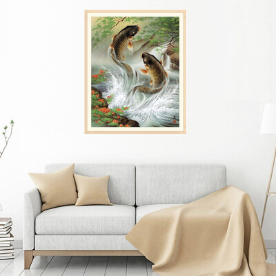 

Gobestart 5D Embroidery Paintings Rhinestone Pasted DIY Diamond Painting Cross Stitch