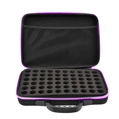 

60 Bottles Diamond Painting Charms Box Cross-Stitch Tool Storage Case Bag