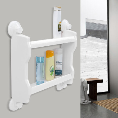 

〖Follure〗Suction Corner Rack Shelf Organizer Caddy Storage Bathroom Shower Wall Basket