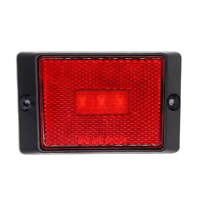 

12V Square Stop Turn Side Light LED Indicator for Truck Trailer Train RV