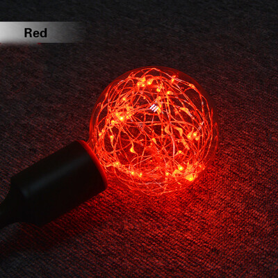 

Siaonvr Christmas LED Light Bulb E27 Starry Fairy String Xmas Party Lamp Bulb Decor Blue