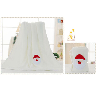 

Tailored 1Pc Christmas snowman Blanket Coral Fleece Fluffy Super Soft Couch Cover Blanket