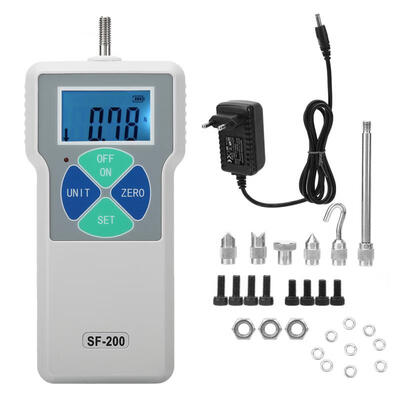 

Greensen SF-200 Portable Push&Pull Tester Meter Digital Force Gauge 200N 100-240V EU Plug