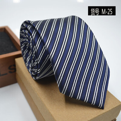 

New spot tie business dress mens tie polyester yarn arrow type 8CM business tie wholesale