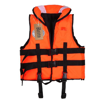 

Blusea Children Life Jacket Vest Kayaking Boating Swimming Safety Jacket Waistcoat 77lbs Capacity for Kids