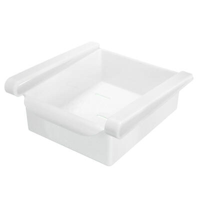 

Slide Kitchen Fridge Freezer Space Saver Organizer Storage Rack Shelf Holde