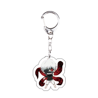 

Fat Bear Anime Tokyo Ghoul Ken Kaneki Figure Keychain Keyring Cute Pendant