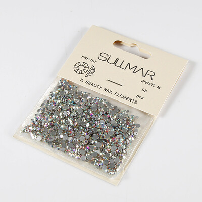 

Toponeto 1440pcs Pcs Nail Art Rhinestones Glitter Diamond Gems 3D Tips DIY Decoration