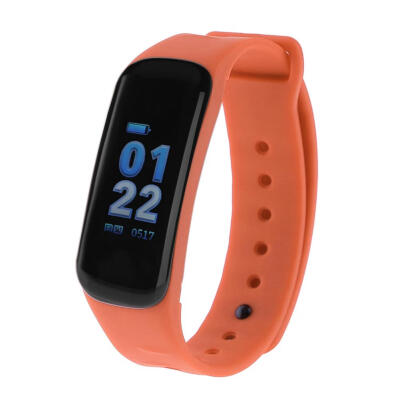 

C1S Color Screen Bluetooth Heart Rate Monitor Blood Pressure Smart Bracelet