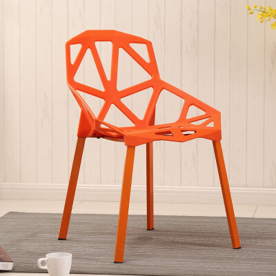 

QUWEIXIONG Geometric chair 4 handles home fashion simple 11860