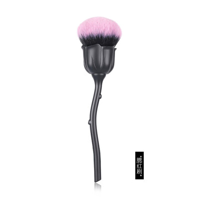 

Gobestart New Rose Makeup Brush Rose Flower Blush Brush Brush Cleaning Brush Nail Brush