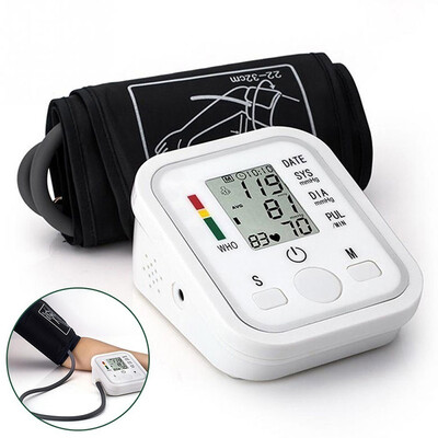 

Stylish Digital Lcd Wrist Blood Pressure Monitor Heart Beat Meter Home Health Care