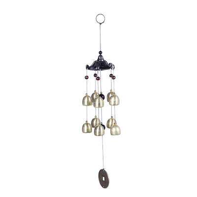 

Metal 10 Bells Copper Wind Chime Garden Yard Hanging Decor Gift