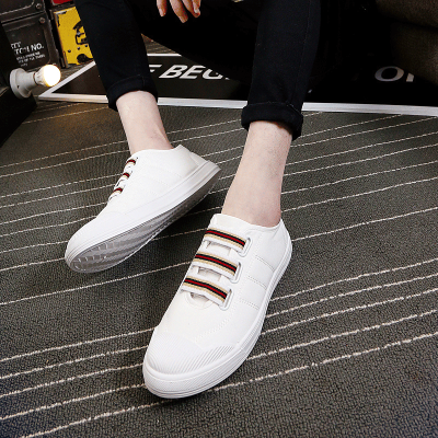 

Summer new canvas shoes mens lazy shoes casual wild junior high school students shoes social spirit guy shoes