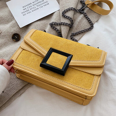 

2019 the new fashion texture is scrubbed with the old French minority bag with one shoulder slanted&slanted