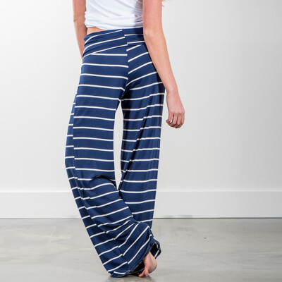 

Plus Size Women Palazzo Pants High Waist Wide Leg Harem Yoga Loose Long Trousers