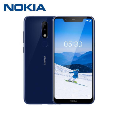 

2018 Nokia X5 Mobile Phone 586Inch 3GB RAM 32GB ROM 13MP 3Cameras Android81 Helio P60 Octa Core 3060mAh 4G Fingerprint Unlocked