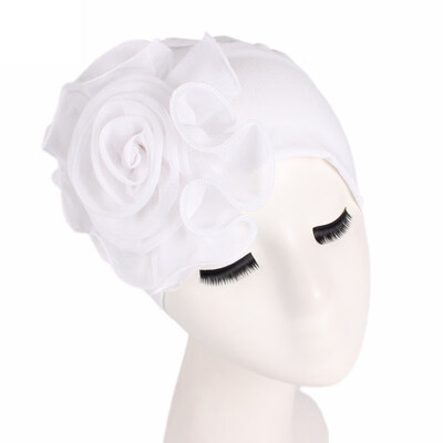

Women Casual Beanie Head Scarf Turban Cap Flower Muslim Cancer Chemo Hat Cover