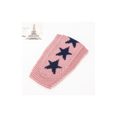 

Crochet Headbands Star Elastic Headband Hair Accessories IndianRed 140x130x4mm
