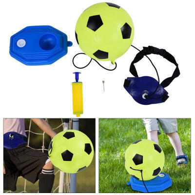 

Greensen Children Football Training Aid Kick Practice Hands Free Solo Soccer Trainer Tool