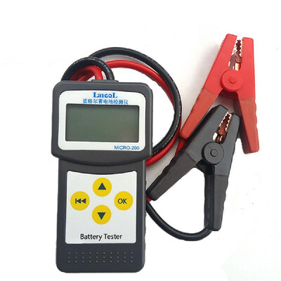 

12V Automotive Car Battery Tester Load Tester Multi-language 30-200Ah with USB for Printing
