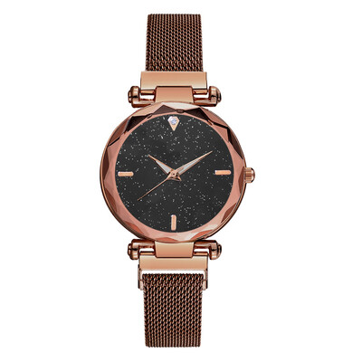 

Women Watches Aurora Magnetic Fashion Diamond Quartz Wrist Watches Minimalist Gem Sell Luxury Band Relogio Feminino Gift