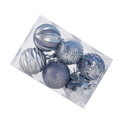 

Gobestart 12PCS Christmas Tree 6cm Ball Bauble Hanging Home Party Ornament Decor