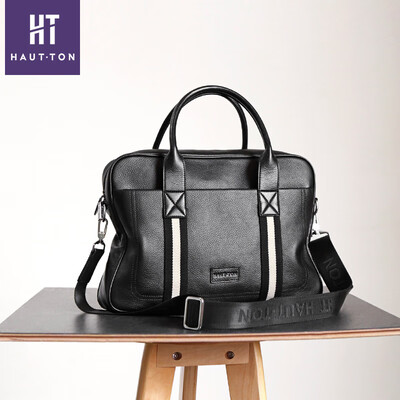 

Mens Tote Bag Large Capacity Shoulder Crossbody Crossbody Leather Briefcase