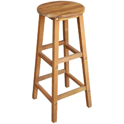 

Bar Chairs 2 pcs Solid Acacia Wood 134"x134"x299