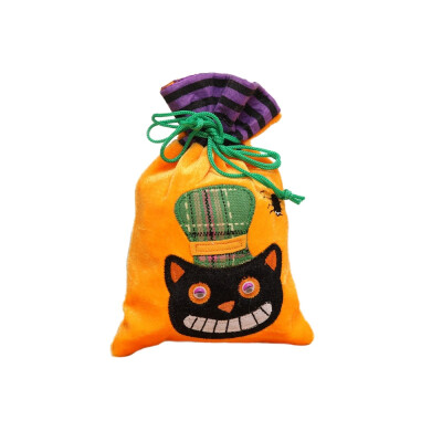 

Halloween Drawstring Snacks Pouch Candy Stroage Bags Non-Woven Fabric Halloween Children Party Supplies