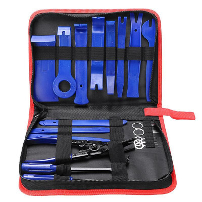 

19Pcs Car Trim Removal Tool Set Hand Tools Pry Bar Panel Door Interior Clip Kit