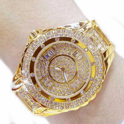 

Diamond Wrist Women Ladies Luxury Brand Famous Quartz Watch For Women Female Clock