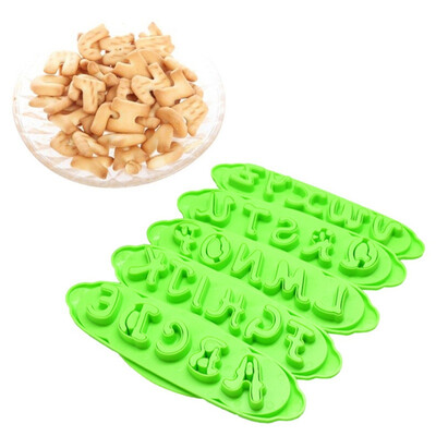 

Cookie Plastic Mold DIY Baking Tools Capital Letter Cake Decoration Biscuit Mold
