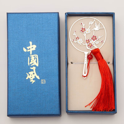 

Group fan bookmark exquisite hollow creative ancient teachers day gift