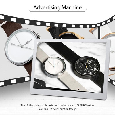 

Andoer 156 Inch 1080P LED Digital Photo Picture Frame High Resolution 19201080 Advertising Machine MP3 MP4 Movie Picture Player