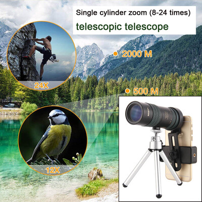 

〖Follure〗Monocular Telescope Dual Focus Night VisionWatching With The Durable Tripod