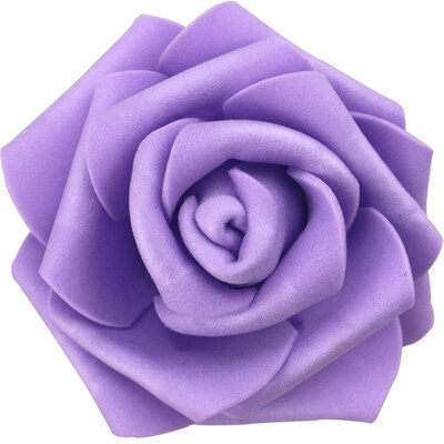 

DIY Real Touch 3D Artificial Foam Rose Head Without Stem for Wedding Party Home Decoration 50pcs Light Green