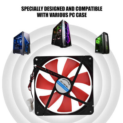 

Greensen 14cm 12V Ultra-quiet Case Cooler PC Cooling Fan for Desktop Computer Cooling Case Fan PC Cooling Fan