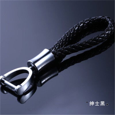 

100 New Hand-woven Leather Car Keys Rings Keychain for Kia Rio BMW Toyota Mercedes Ford Honda Audi Mazda Car Key Rings Universal