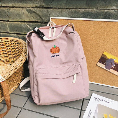 

Inswind schoolbag female Korean version of high school Suzu Ulzzang college students feel slightly old-fashioned young girl Mori D