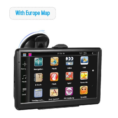 

Car Portable GPS Navigator 7" HD GPS Navigation System 8GB 256MB TouchScreen